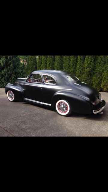 1941 Black Chevrolet Special Deluxe sport coupe Coupe