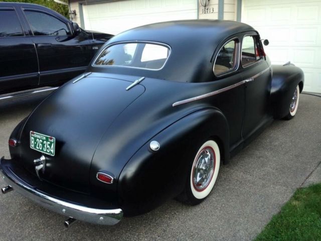 1941 Black Chevrolet Special Deluxe sport coupe Coupe