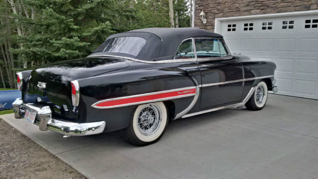 1954 Black Chevrolet Bel Air/150/210 Convertible