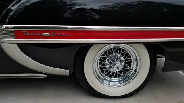 1954 Black Chevrolet Bel Air/150/210 Convertible