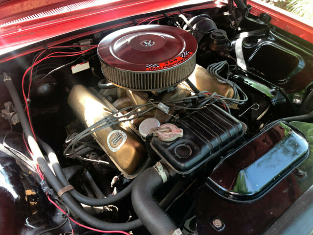 1963 Red Ford Galaxie Fastback
