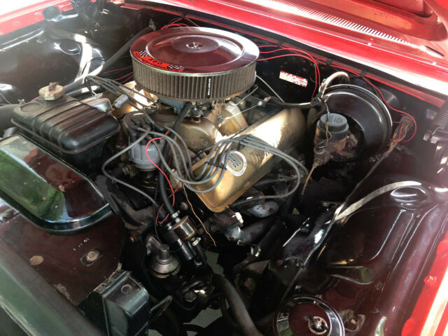 1963 Red Ford Galaxie Fastback