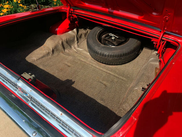 1963 Red Ford Galaxie Fastback