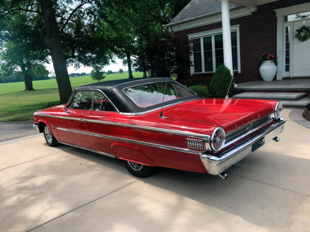 1963 Red Ford Galaxie Fastback