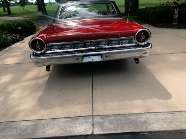 1963 Red Ford Galaxie Fastback
