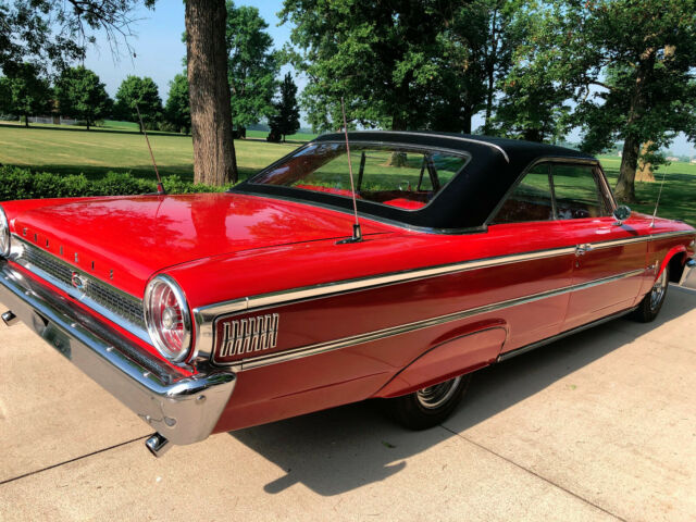1963 Red Ford Galaxie Fastback