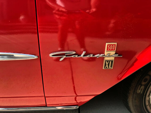 1963 Red Ford Galaxie Fastback