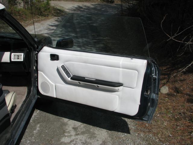 1990 Green Ford Mustang Convertible