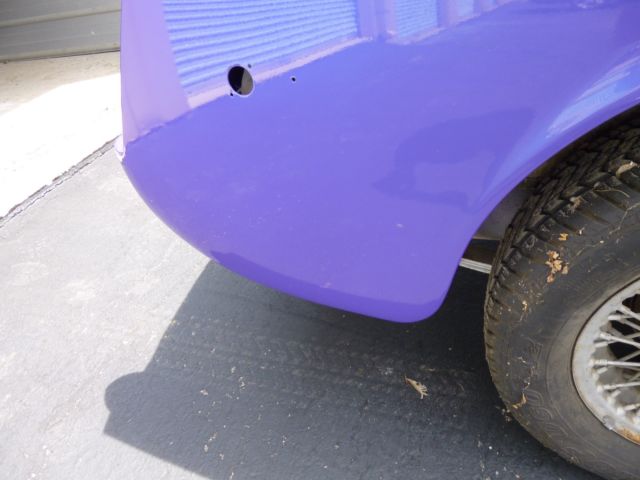 1972 Purple Pearl MG Midget Convertible