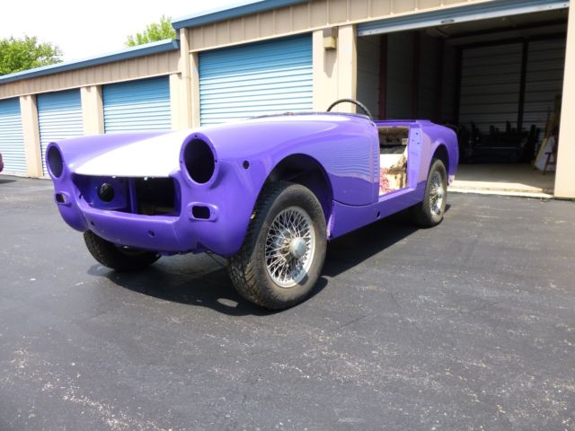 1972 Purple Pearl MG Midget Convertible