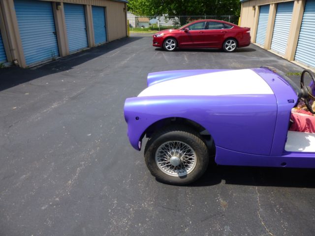 1972 Purple Pearl MG Midget Convertible