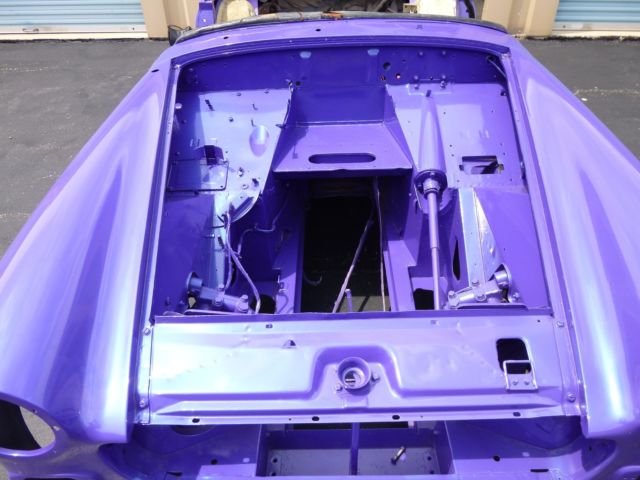 1972 Purple Pearl MG Midget Convertible