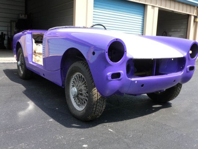 1972 Purple Pearl MG Midget Convertible