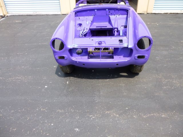 1972 Purple Pearl MG Midget Convertible