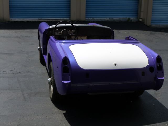 1972 Purple Pearl MG Midget Convertible