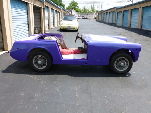1972 Purple Pearl MG Midget Convertible