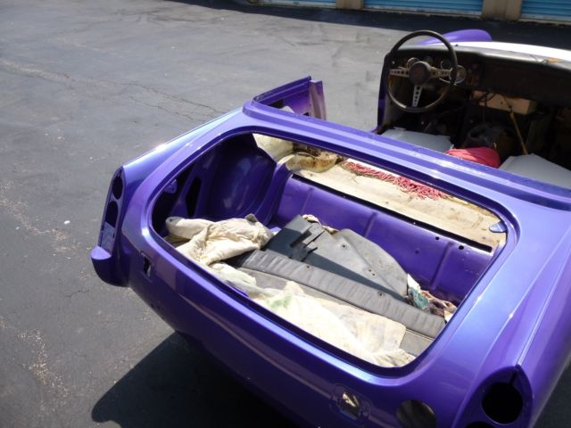 1972 Purple Pearl MG Midget Convertible