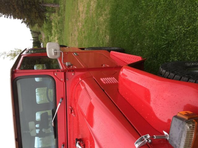 1979 Red Toyota Land Cruiser SUV