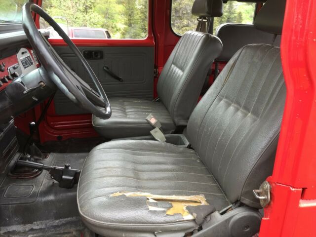 1979 Red Toyota Land Cruiser SUV