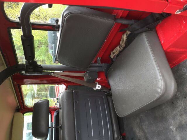 1979 Red Toyota Land Cruiser SUV