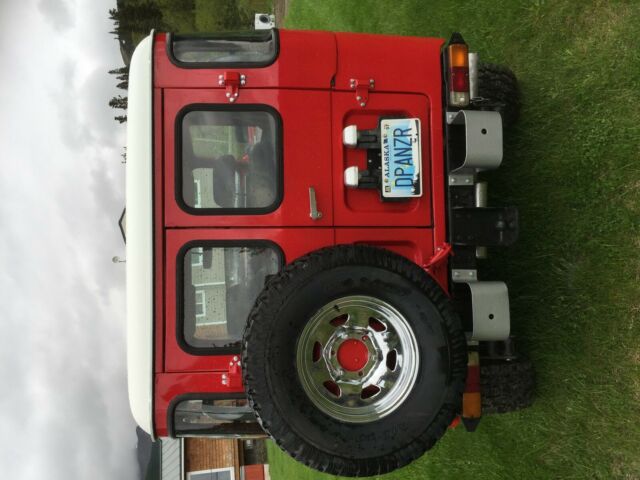 1979 Red Toyota Land Cruiser SUV
