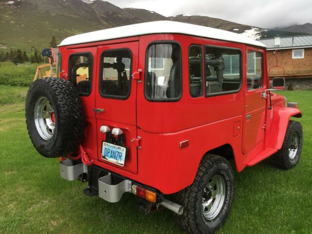 1979 Red Toyota Land Cruiser SUV