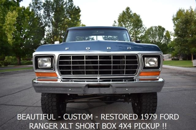 1979 Blue Ford F-150 Pickup Truck