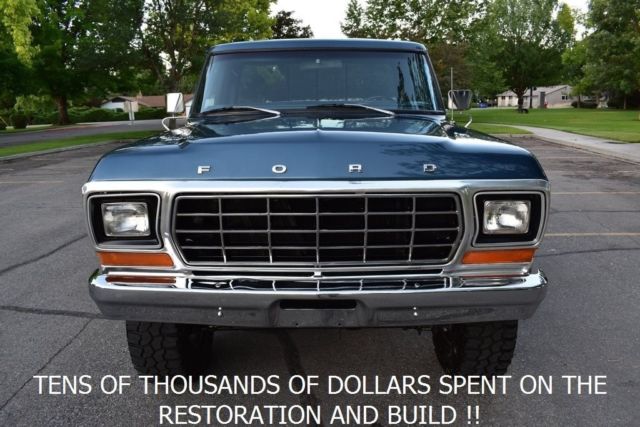 1979 Blue Ford F-150 Pickup Truck