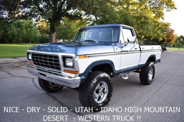 1979 Blue Ford F-150 Pickup Truck