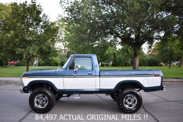1979 Blue Ford F-150 Pickup Truck