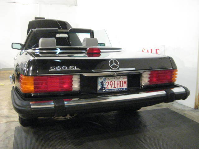 1986 BLACK Mercedes-Benz SL-Class COUPE/ROADSTER