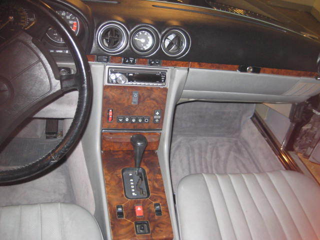 1986 BLACK Mercedes-Benz SL-Class COUPE/ROADSTER