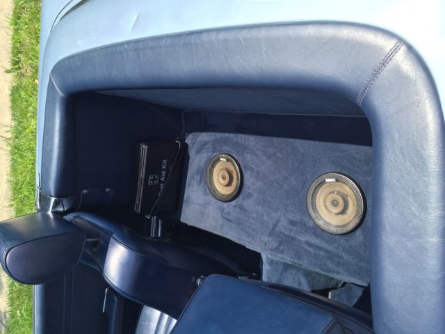 1988 Blue Mercedes-Benz SL-Class Convertible