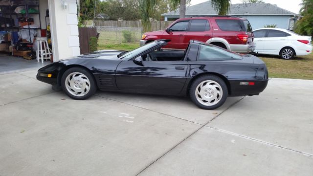1993 Black Chevrolet Corvette Coupe