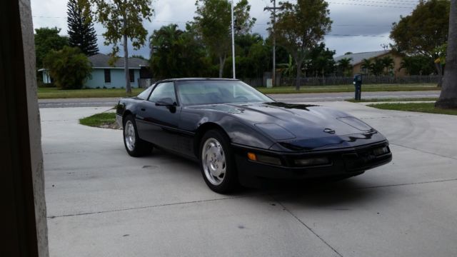1993 Black Chevrolet Corvette Coupe