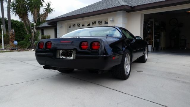 1993 Black Chevrolet Corvette Coupe