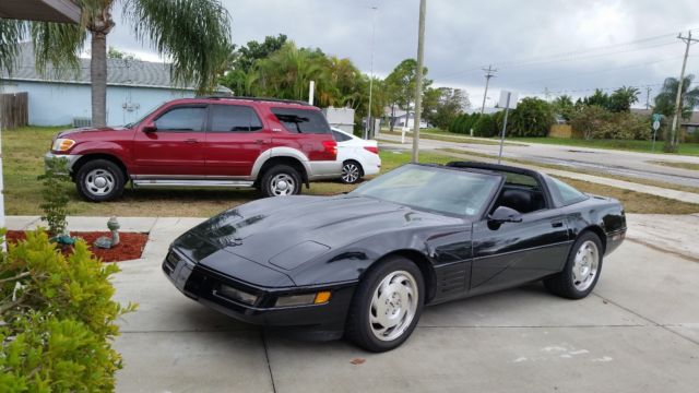 1993 Black Chevrolet Corvette Coupe