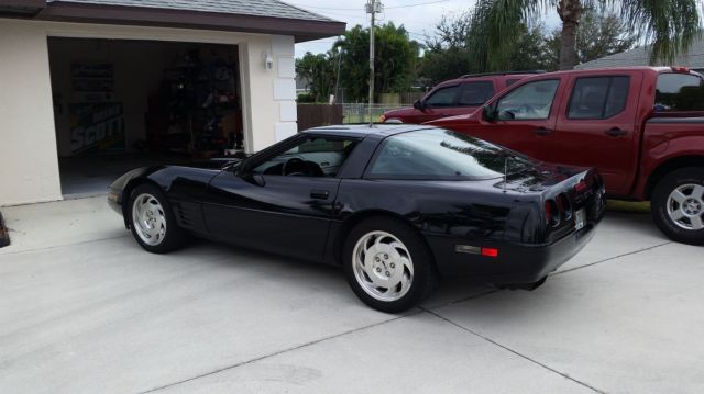1993 Black Chevrolet Corvette Coupe