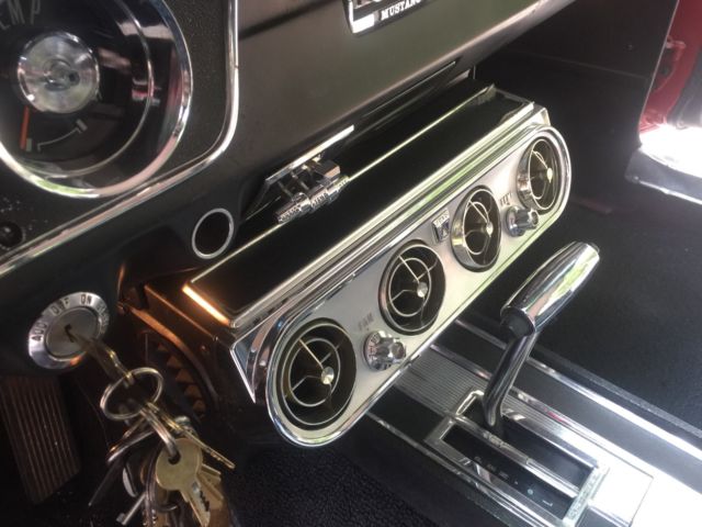 1965 Red Ford Mustang Coupe