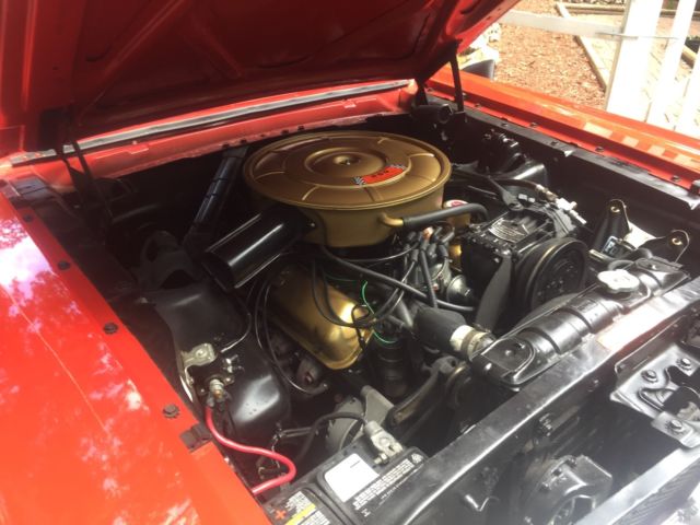 1965 Red Ford Mustang Coupe