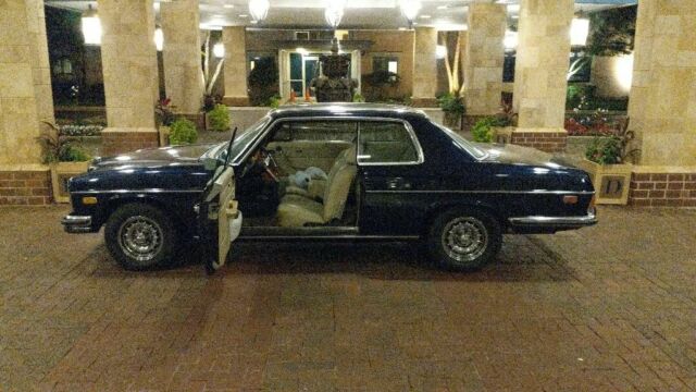 1973 Blue Mercedes-Benz 200-Series Coupe