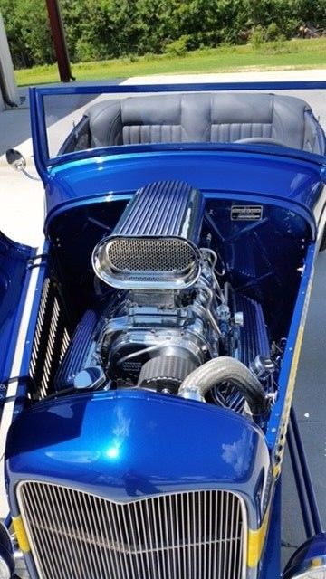 1932 Blue Ford Roadster Roadster