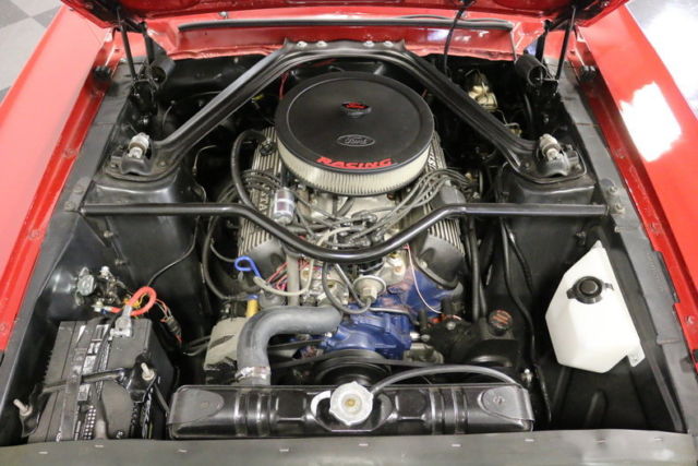 1968 Red Ford Mustang Convertible