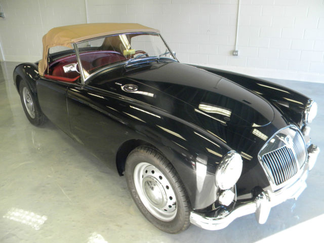 1960 Black MG MGA Convertible