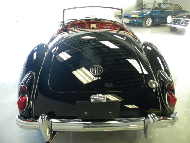 1960 Black MG MGA Convertible