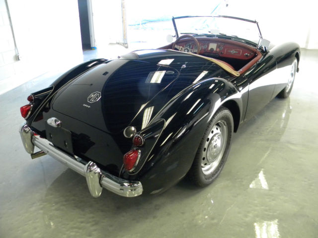 1960 Black MG MGA Convertible