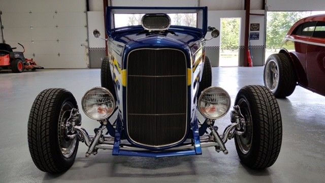 1932 Blue Ford Roadster Roadster