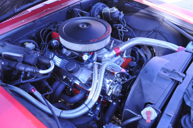 1969 Red Chevrolet Camaro Convertible