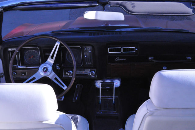 1969 Red Chevrolet Camaro Convertible