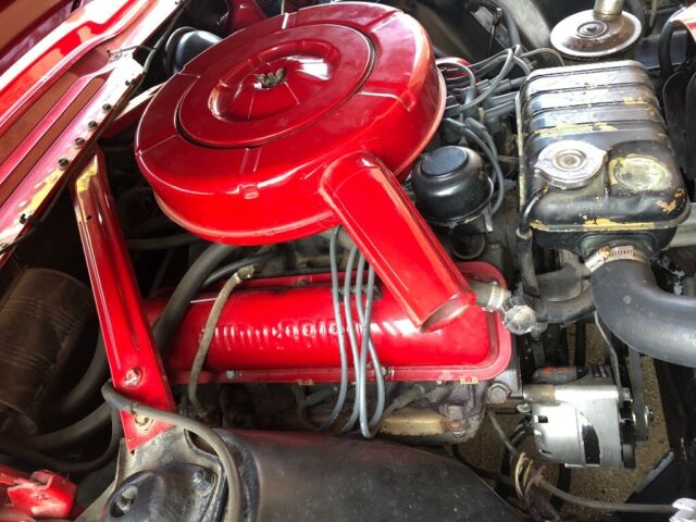 1964 Red Ford Thunderbird Coupe